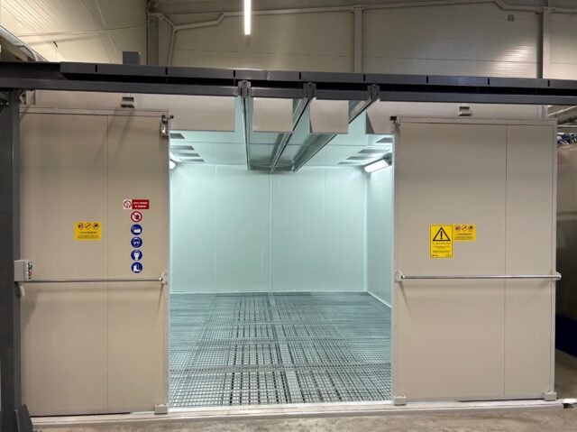 lem impianti impianto verniciatura a polvere cabina 1