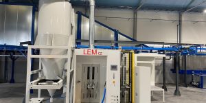 lem impianti cabina di verniciatura a polvere