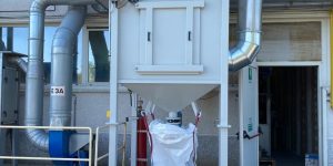 lem impianti cabina di verniciatura a polvere filtro polveri